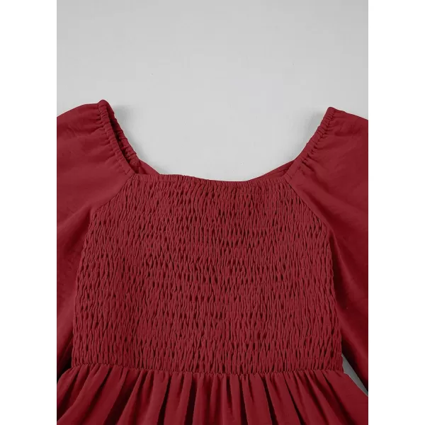 blibean Girls 2024 Fall Dresses Tween Long Sleeve Tie Back Dress Size 6-15 Years