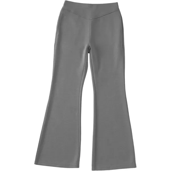 blibean Girls Dressy Bell Bottom School Uniform Pants Size 6-15 Years