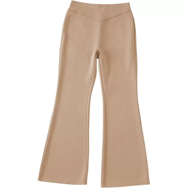 blibean Girls Dressy Bell Bottom School Uniform Pants Size 6-15 Years