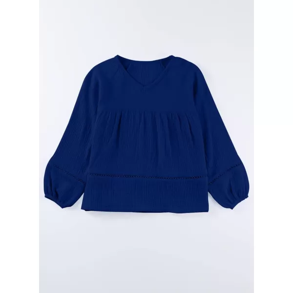 blibean Girls Elegant Boho Long Sleeve Blouse Size 4-13 Years Old