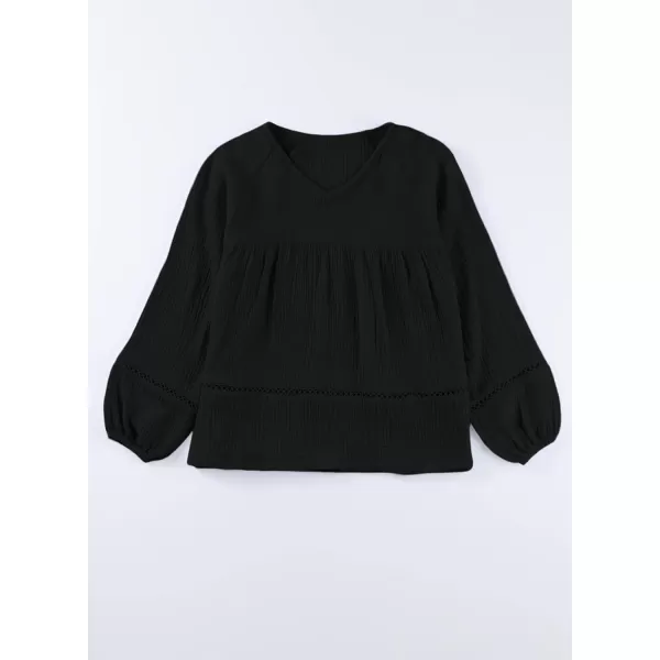 blibean Girls Elegant Boho Long Sleeve Blouse Size 4-13 Years Old