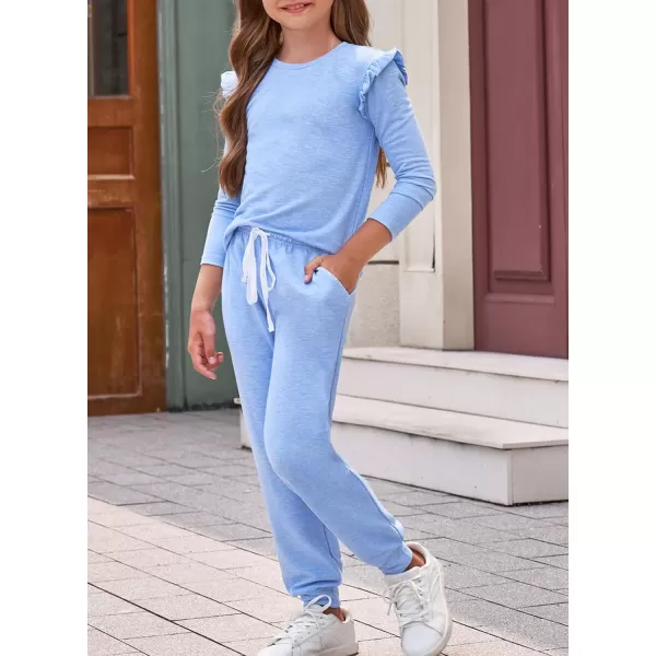 blibean Girls Fall Clothing Sets Stylish Sweatsuit Outfits Size 4-13 Years Old