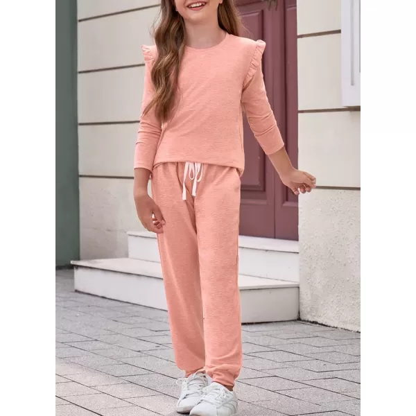 blibean Girls Fall Clothing Sets Stylish Sweatsuit Outfits Size 4-13 Years Old