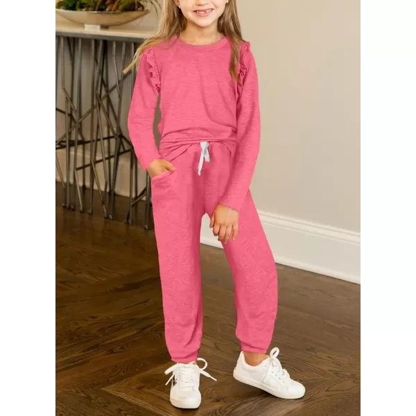 blibean Girls Fall Clothing Sets Stylish Sweatsuit Outfits Size 4-13 Years Old