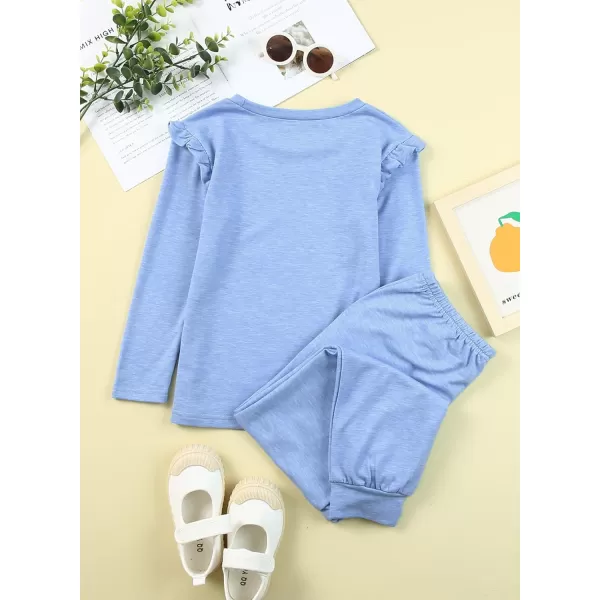 blibean Girls Fall Clothing Sets Stylish Sweatsuit Outfits Size 4-13 Years Old