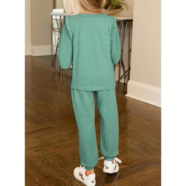 blibean Girls Fall Clothing Sets Stylish Sweatsuit Outfits Size 4-13 Years Old