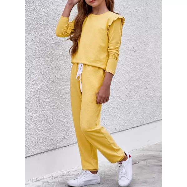 blibean Girls Fall Clothing Sets Stylish Sweatsuit Outfits Size 4-13 Years Old