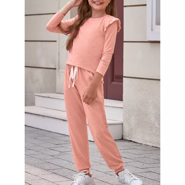 blibean Girls Fall Clothing Sets Stylish Sweatsuit Outfits Size 4-13 Years Old