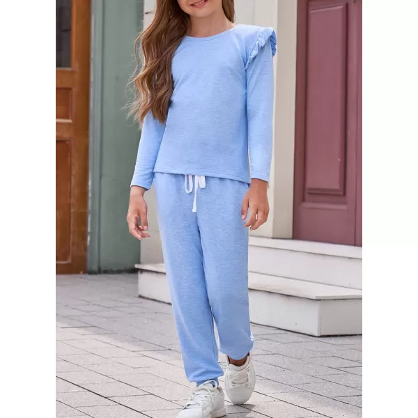 blibean Girls Fall Clothing Sets Stylish Sweatsuit Outfits Size 4-13 Years Old