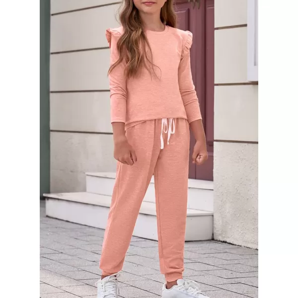 blibean Girls Fall Clothing Sets Stylish Sweatsuit Outfits Size 4-13 Years Old