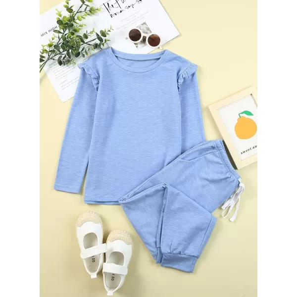 blibean Girls Fall Clothing Sets Stylish Sweatsuit Outfits Size 4-13 Years Old