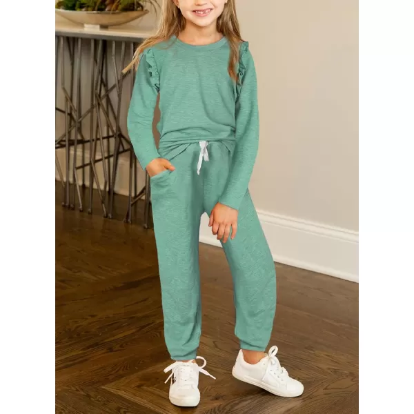 blibean Girls Fall Clothing Sets Stylish Sweatsuit Outfits Size 4-13 Years Old