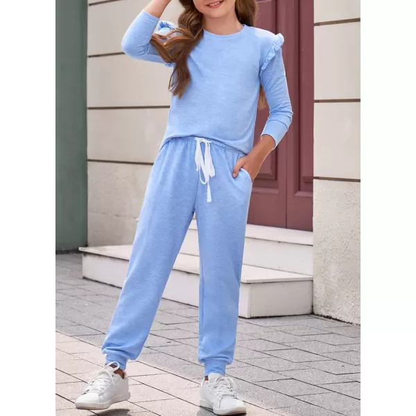 blibean Girls Fall Clothing Sets Stylish Sweatsuit Outfits Size 4-13 Years Old