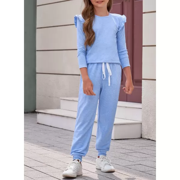 blibean Girls Fall Clothing Sets Stylish Sweatsuit Outfits Size 4-13 Years Old