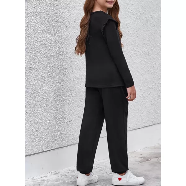 blibean Girls Fall Clothing Sets Stylish Sweatsuit Outfits Size 4-13 Years Old