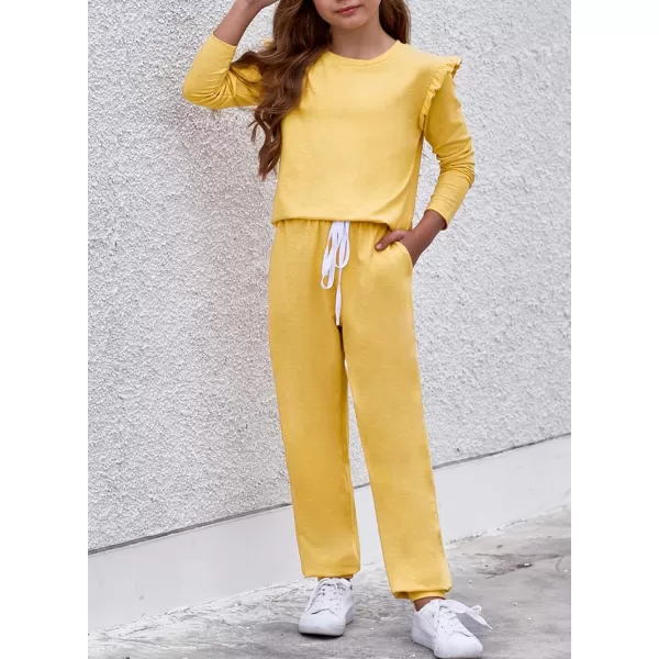 blibean Girls Fall Clothing Sets Stylish Sweatsuit Outfits Size 4-13 Years Old