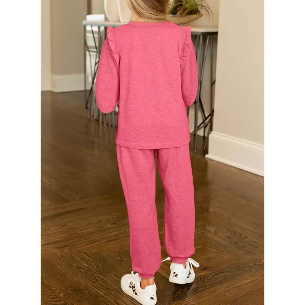 blibean Girls Fall Clothing Sets Stylish Sweatsuit Outfits Size 4-13 Years Old
