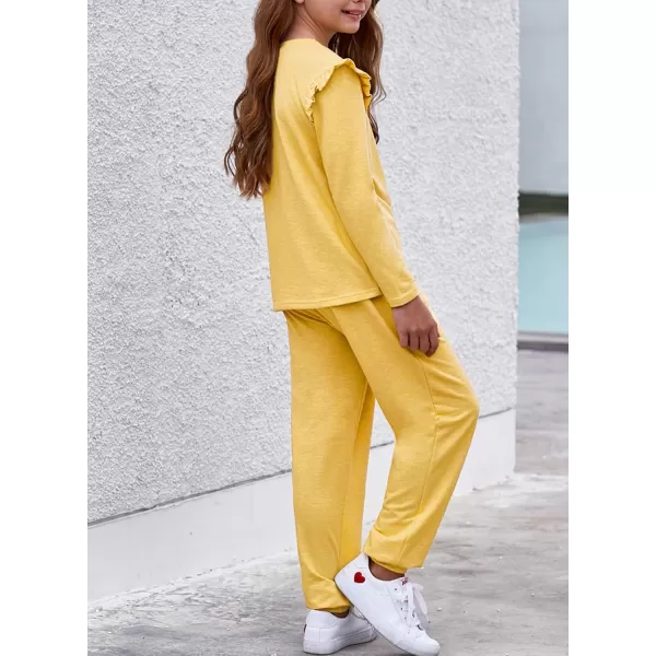 blibean Girls Fall Clothing Sets Stylish Sweatsuit Outfits Size 4-13 Years Old