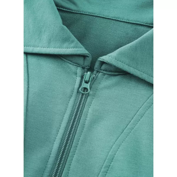 blibean Teen Girls Fall Cotton Half Zipper Sweat Suits Kids Pants Sets Size 6-15 Years