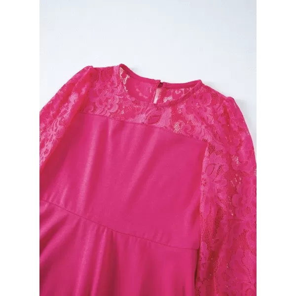 blibean Teen Girls Fall Formal Dresses Kids Long Sleeve Soft Knit Dress Size 6-15 Years