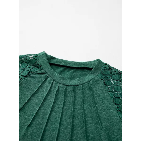 blibean Teen Girls Semi Formal Bloues Kids Lace Long Sleeve Shirts Size 6-15 Years