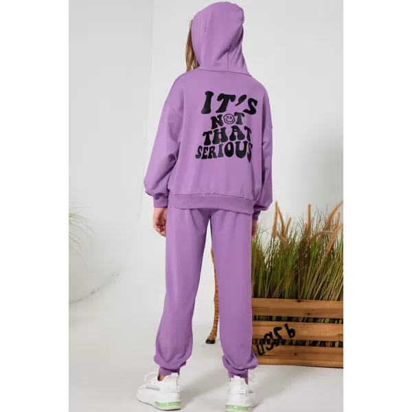 blibean Unisex Boys Girls Smile Sweat Suits Hoodies Pants Sets Size 4-15 Year Old