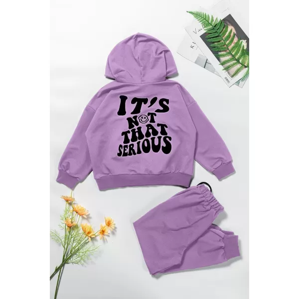 blibean Unisex Boys Girls Smile Sweat Suits Hoodies Pants Sets Size 4-15 Year Old