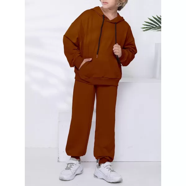 blibean Unisex Boys Girls Smile Sweat Suits Hoodies Pants Sets Size 4-15 Year Old