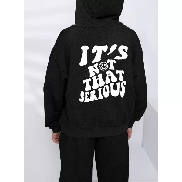 blibean Unisex Boys Girls Smile Sweat Suits Hoodies Pants Sets Size 4-15 Year Old