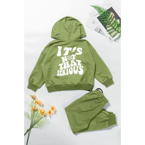 blibean Unisex Boys Girls Smile Sweat Suits Hoodies Pants Sets Size 4-15 Year Old