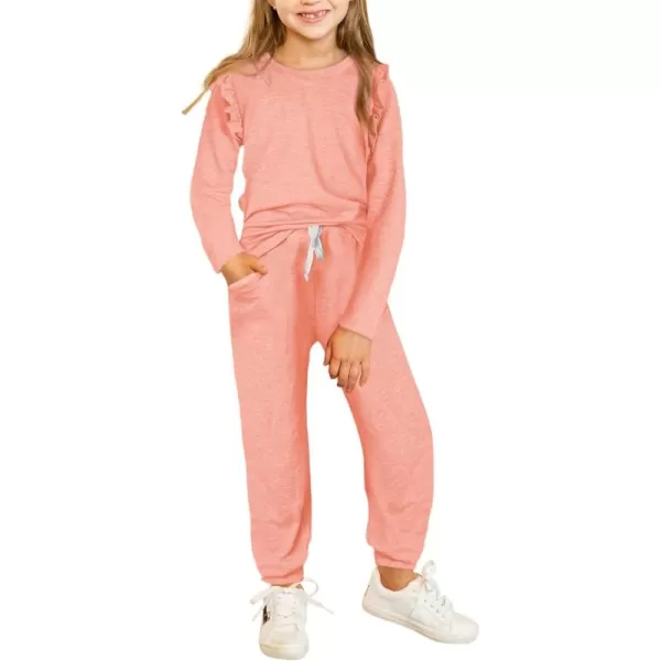 blibean Girls Fall Clothing Sets Stylish Sweatsuit Outfits Size 4-13 Years Old