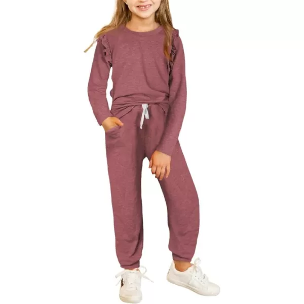 blibean Girls Fall Clothing Sets Stylish Sweatsuit Outfits Size 4-13 Years Old