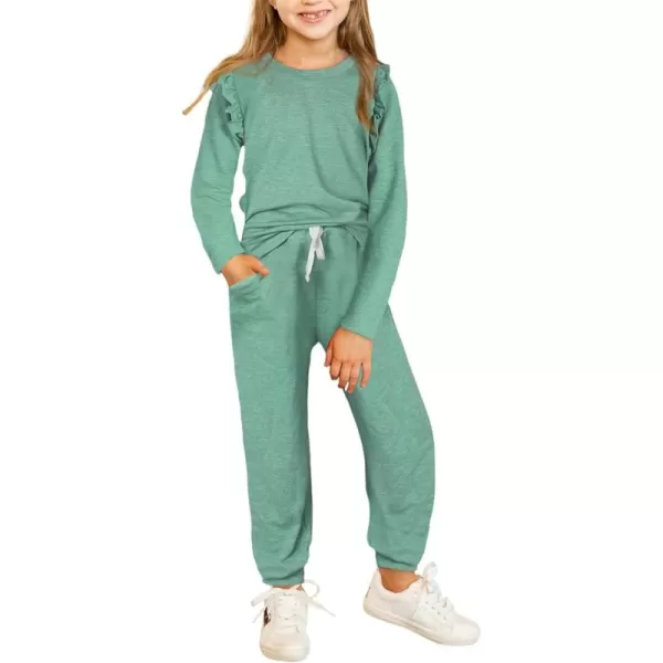blibean Girls Fall Clothing Sets Stylish Sweatsuit Outfits Size 4-13 Years Old