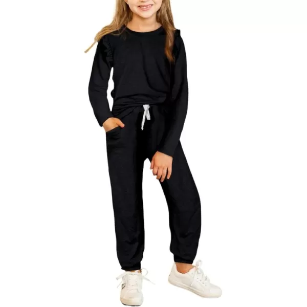 blibean Girls Fall Clothing Sets Stylish Sweatsuit Outfits Size 4-13 Years Old