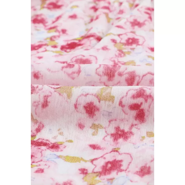 blibean Girl Flower Bell Sleeve Blouse Floral Fall Tops 4-15 Years