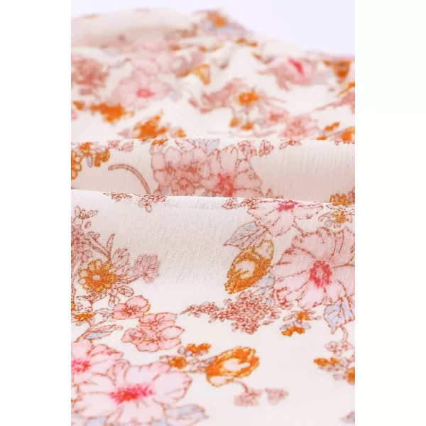 blibean Girl Flower Bell Sleeve Blouse Floral Fall Tops 4-15 Years