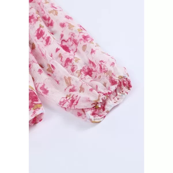 blibean Girl Flower Bell Sleeve Blouse Floral Fall Tops 4-15 Years