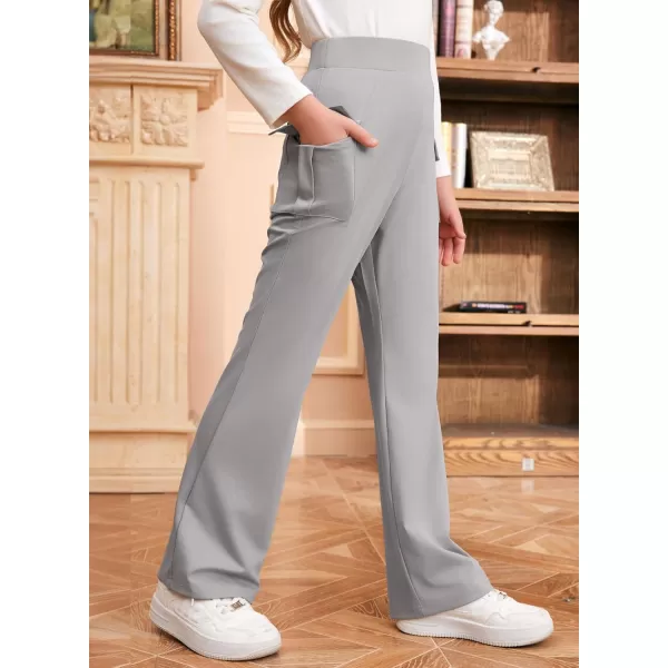 blibean Girls 2024 Flare Leg Pants Teen Uniform Bell Bottoms Size 6-15 Years