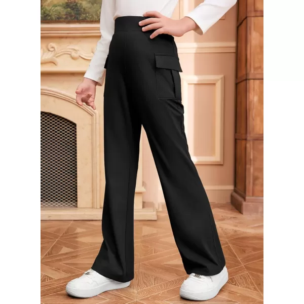 blibean Girls 2024 Flare Leg Pants Teen Uniform Bell Bottoms Size 6-15 Years