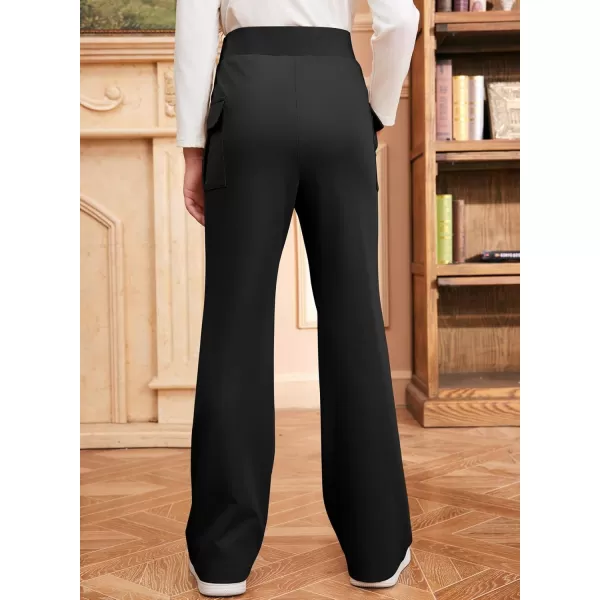 blibean Girls 2024 Flare Leg Pants Teen Uniform Bell Bottoms Size 6-15 Years