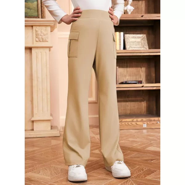 blibean Girls 2024 Flare Leg Pants Teen Uniform Bell Bottoms Size 6-15 Years