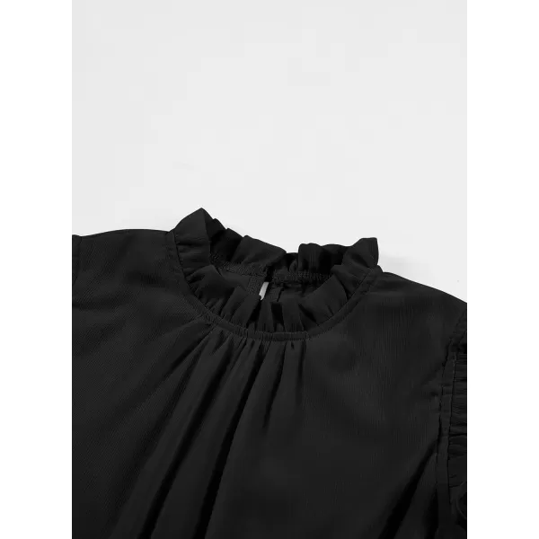 blibean Girls Fall Dresses Kids Girl Maxi Ruffle Long Sleeve Dress Size 4-15 Years