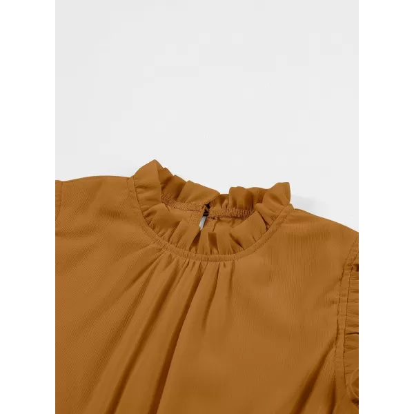 blibean Girls Fall Dresses Kids Girl Maxi Ruffle Long Sleeve Dress Size 4-15 Years