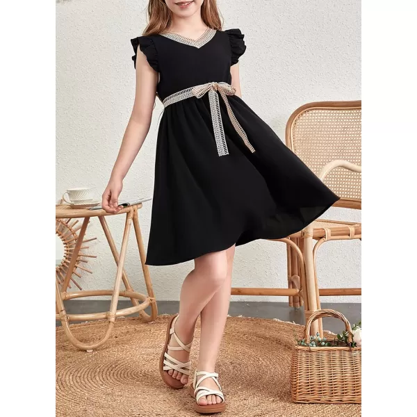 blibean Tween Girls Elegant Dresses Kids Semi Formal Dress Size 6-15 Years