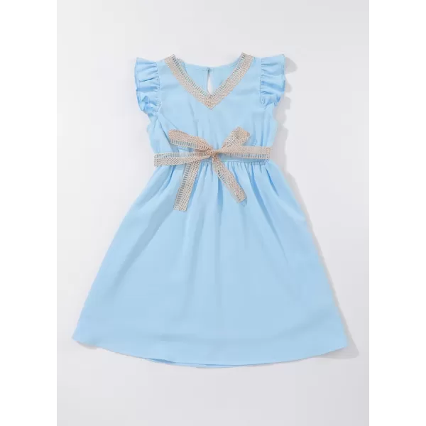 blibean Tween Girls Elegant Dresses Kids Semi Formal Dress Size 6-15 Years