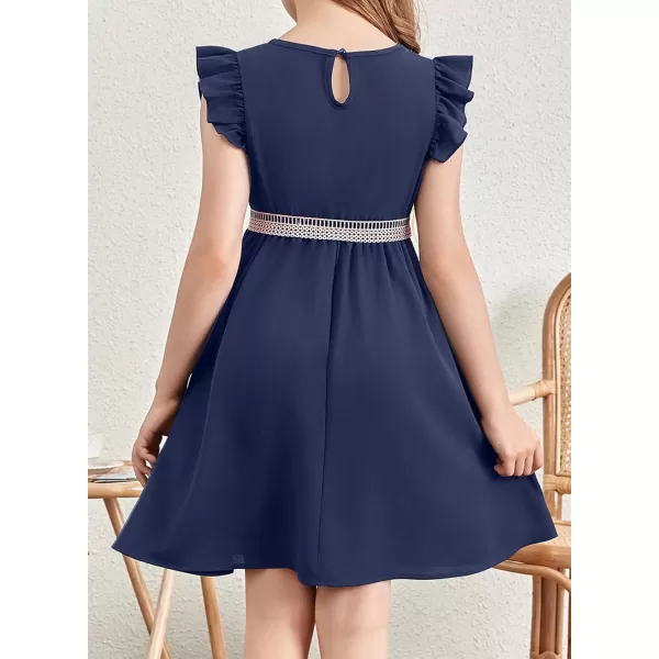 blibean Tween Girls Elegant Dresses Kids Semi Formal Dress Size 6-15 Years
