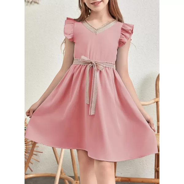 blibean Tween Girls Elegant Dresses Kids Semi Formal Dress Size 6-15 Years