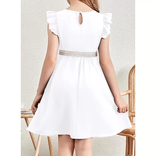 blibean Tween Girls Elegant Dresses Kids Semi Formal Dress Size 6-15 Years