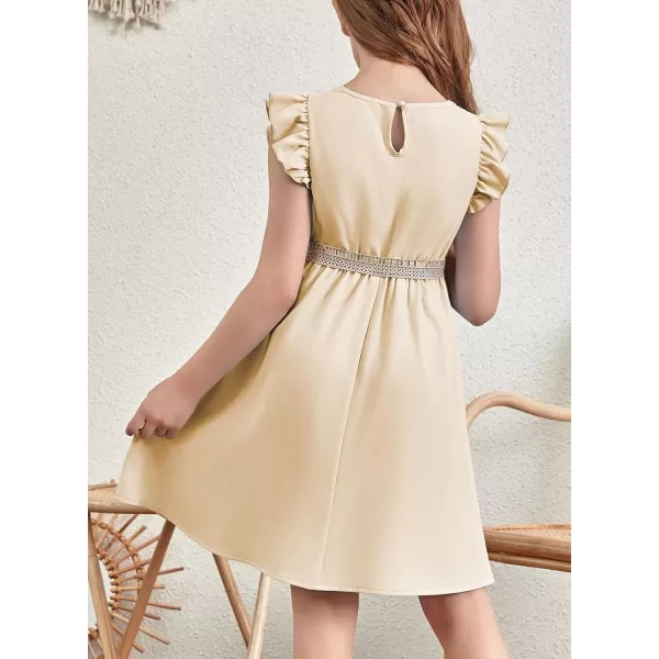 blibean Tween Girls Elegant Dresses Kids Semi Formal Dress Size 6-15 Years