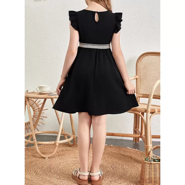 blibean Tween Girls Elegant Dresses Kids Semi Formal Dress Size 6-15 Years